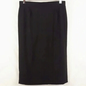 David Dart Black Career Wear Pencil Skirt Size 10 - F